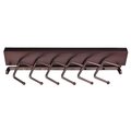 Hardware Resources Brushed Oil Rubbed Bronze 12" Sliding Tie Rack 295T-DBAC